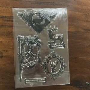 CoraCreaCrafts clear stamps NEW hunting motive